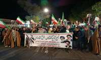 تجمع حماسی کشاورزان شهرستان نائین در حمایت از مدافعان وطن و محکومیت اقدامات تروریستی